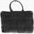 Bottega Veneta Braided Fabric Maxi Tote Bag Black
