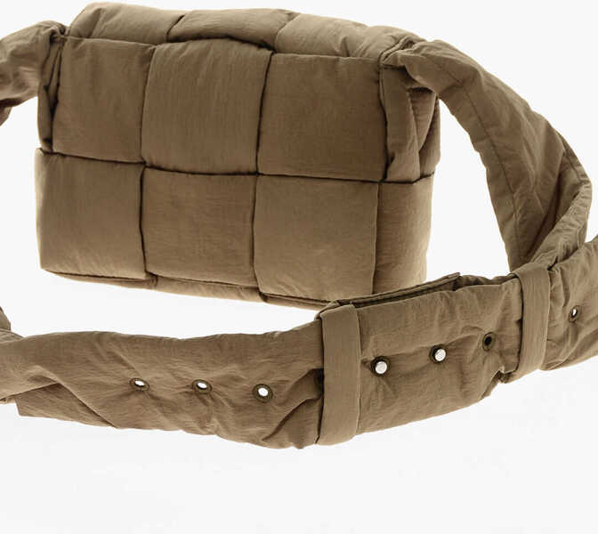 Genti de mana Bottega Veneta Padded Nylon Cassette Bag Green Barbati (BM 19708547) 2