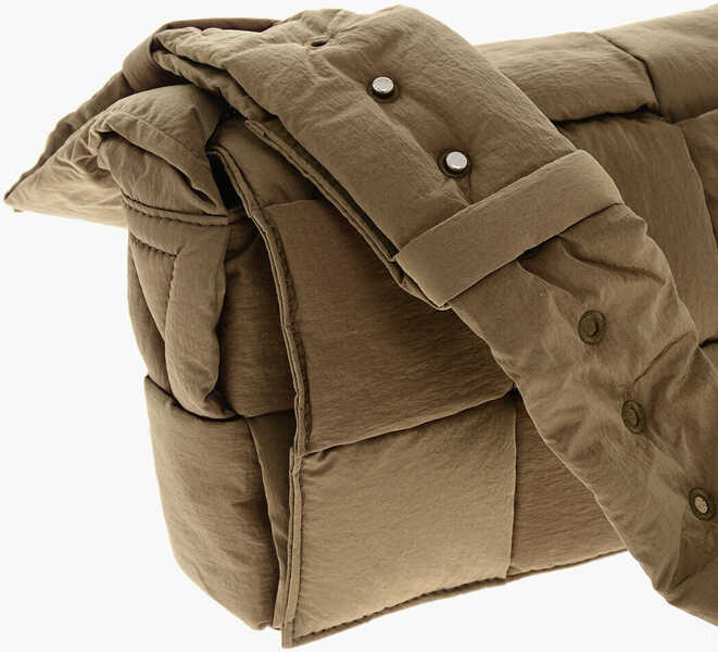 Genti de mana Bottega Veneta Padded Nylon Cassette Bag Green Barbati (BM 19708547) 3