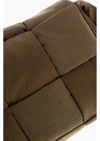 Genti de mana Bottega Veneta Padded Nylon Cassette Bag Green Barbati (BM 19708547) 4