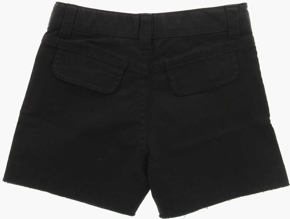 Pantaloni scurti N21 Kids Cotton Blend Shorts With Jewel Buttons Black Baieti (BM 19708550) 3