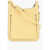 MCM Textuted Leather Mini Shoulder Bag Yellow