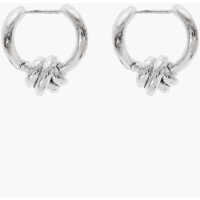 Cercei Silver Bow-Shaped Earrings Femei