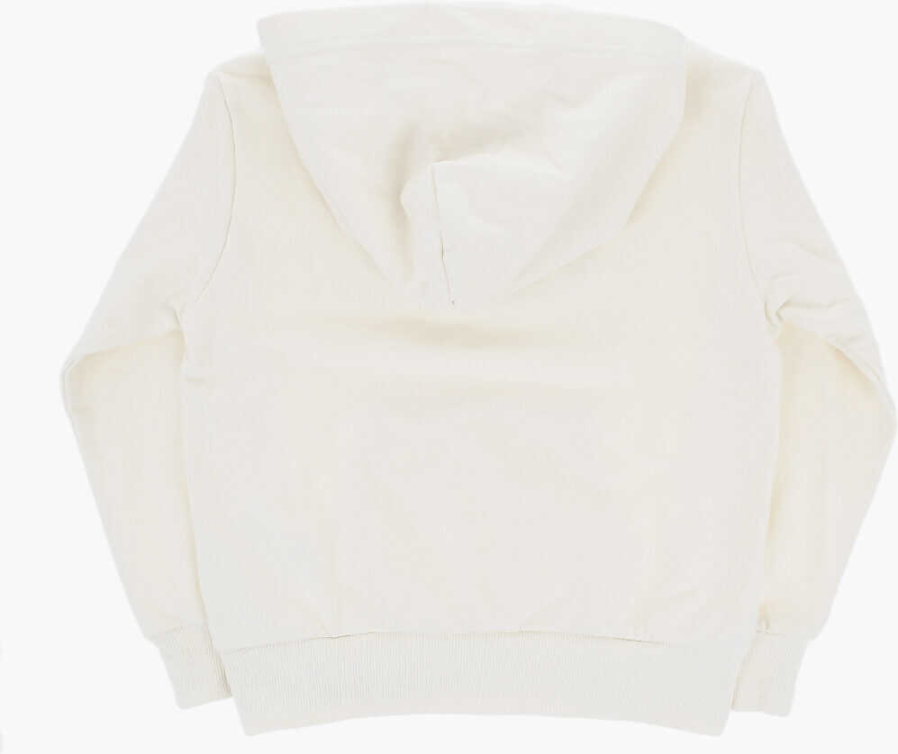 Bluze de trening Diesel Cotton Hoodie With Embossed Logo White Baieti (BM 19708580) 3