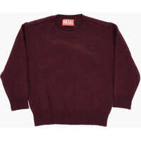 Pulovere Wool Blend Kolby Crew-Neck Sweater With Monogram Fete