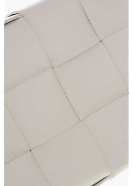 Genti de umar Bottega Veneta Braided Leather Rectangular Bag White Femei (BM 19708592) 4