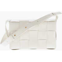 Genti de umar Braided Leather Rectangular Bag Femei