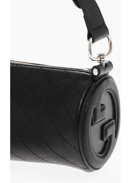 Genti de umar Gucci Leather Blondie Shoulder Bag Black Femei (BM 19708649) 3