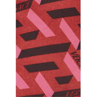 Genti Versace pentru Barbati - Accesorii de voiaj Versace Home Monogram Patterned Satin Cabin Set Red Barbati (BM 19708652) - B-mall.ro