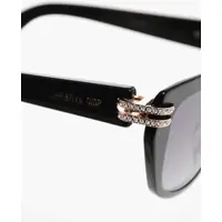 Ochelari de soare Dior Dama - Ochelari de soare Dior Butterfly Sunglasses With Jeweled Rods Black Femei (BM 19708655) - B-mall.ro