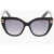 Dior Butterfly Sunglasses With Jeweled Rods Black