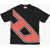 Diesel Oversized Cotton Tdave Crew-Neck T-Shirt Black