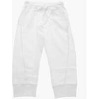 Pantaloni de trening Brushed Cotton Cropped Fit Sweatpants With Printed Logo Baieti