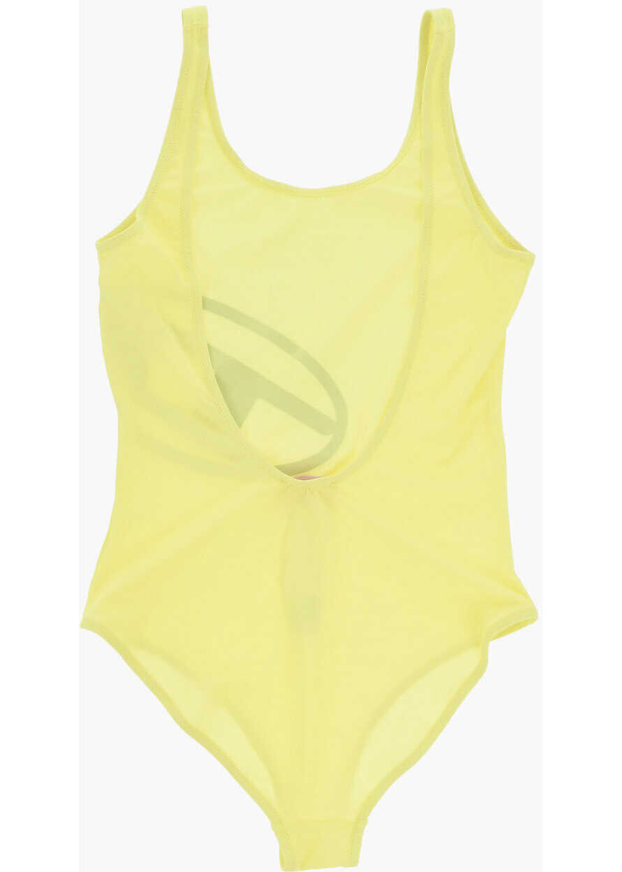 Costume de baie intregi Diesel Open Back Nylon Mimmy One Piece Swimsuit Yellow Fete (BM 19708679) 3