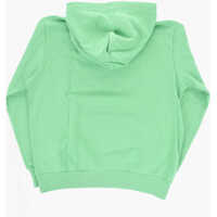 Bluze de trening Diesel pentru Baieti - Bluze de trening Diesel Oversized Hoodie With Embossed Logo Green Baieti (BM 19708682) - B-mall.ro