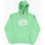 Diesel Oversized Hoodie With Embossed Logo Green