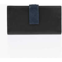 Portofele Saffiano Leather Wallet With Braided Detail Femei