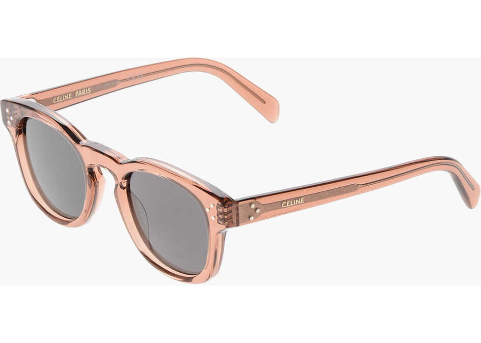 Ochelari de soare Cline Transparent Frame Clubmaster Sunglasses Brown Barbati (BM 19708721) 2