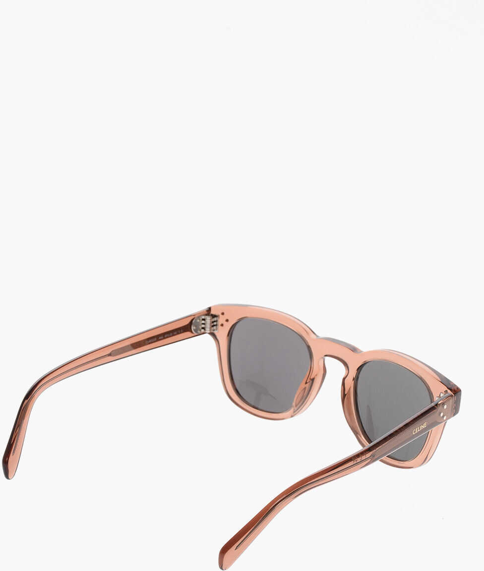 Ochelari de soare Cline Transparent Frame Clubmaster Sunglasses Brown Barbati (BM 19708721) 3