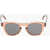 C&eacute;line Transparent Frame Clubmaster Sunglasses Brown