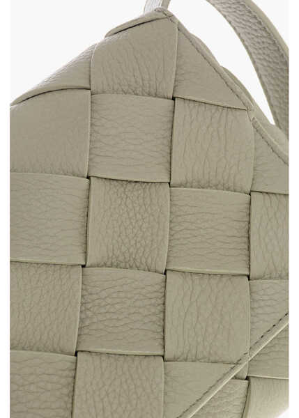 Genti de mana Bottega Veneta Braided Leather Shoulder Bag Green Barbati (BM 19708727) 4