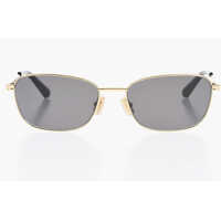 Ochelari de soare Oval Sunglasses With Golden Effect Frame Femei