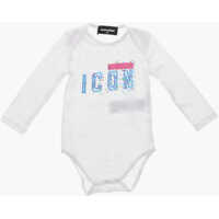 Body-uri Icon Cotton Rompersuit With Print Femei
