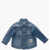 N&deg;21 Kids Denim Jacket With Patchwork Detail Blue
