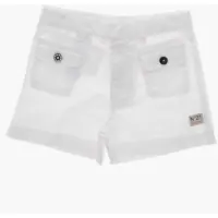 Pantaloni scurti Cotton Shorts With Jewel Buttons Baieti