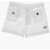 N&deg;21 Kids Cotton Shorts With Jewel Buttons White