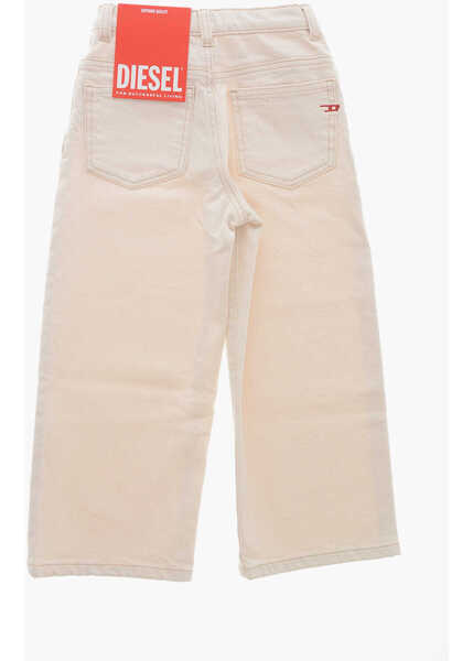 Blugi drepti Diesel Library Flared Fit 2000 Denims With Belt Loops 18Cm White Baieti (BM 19708859) 3