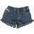 Diesel Flared Shorts With Drawstring Blue