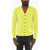 DSQUARED2 Virgin Wool V-Neck Cardigan Yellow