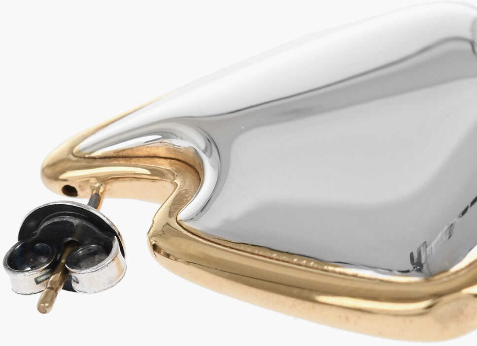 Cercei Bottega Veneta Silver Golden And Silver Effect Earrings Gold Femei (BM 19708916) 3