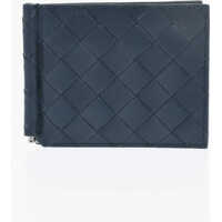 Portofele Braided Letaher Wallet With Money Clip Barbati