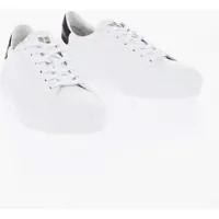 Sneakers Leather City Low-Top Sneakers With Contrasting Detail Femei