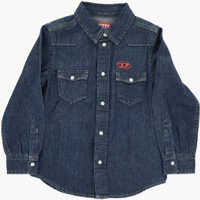 Camasi Denim Ceko Shirt With Snap Buttons Baieti