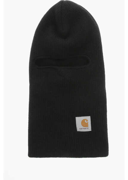 Caciuli Carhartt Logo Patched Storm Balaclava Black Barbati (BM 19709024) 3