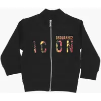 Bluze de trening Icon Solid Color Sweatshirt With Zip Closure Baieti