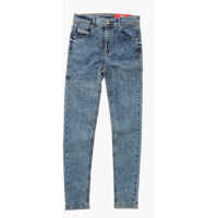 Blugi skinny Stone Washed 1984 Slandy Denims 11Cm Fete
