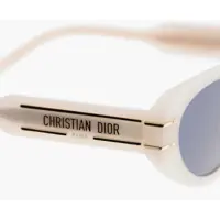 Ochelari de soare Dior Dama - Ochelari de soare Dior Logoed Rods Signature Sunglasses White Femei (BM 19709054) - B-mall.ro