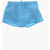 DSQUARED2 Nylon Boxer Swim Briefs Icon Light Blue