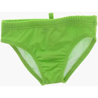 Chiloti Swimsuit Briefs With Printed Logo Baieti