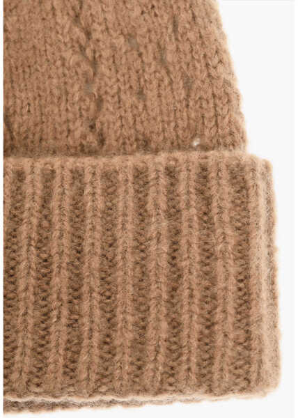 Caciuli Cline Cashmere Blend Beanie Beige Femei (BM 19709063) 2