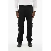 Pantaloni casual Icon Solid Color Cotton Cargo Pants Barbati