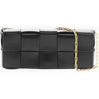 Genti de umar Leather Rectangular Bag With Chain Strap Femei