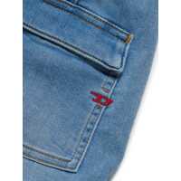 Imbracaminte Diesel pentru Fete - Pantaloni scurti Diesel Light Washed Denim D-Krooley Cargo Shorts Light Blue Fete (BM 19709099) - B-mall.ro