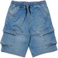 Pantaloni scurti Light Washed Denim D-Krooley Cargo Shorts Fete