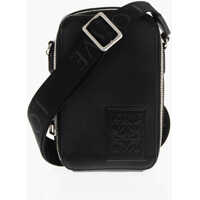 Genti tip postas Leather Mini Crossbody Bag With Ton On Ton Logo Barbati