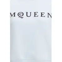 Bluze de trening Dama - Bluze de trening Alexander McQueen Logo printed Sweatshirt ICE BLUE Femei (BM 19709198) - B-mall.ro